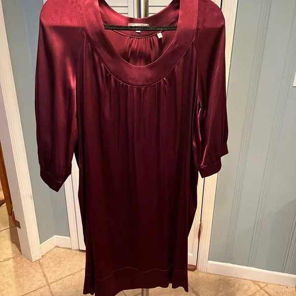 vince silk tunic dress Vince silk Tunic
